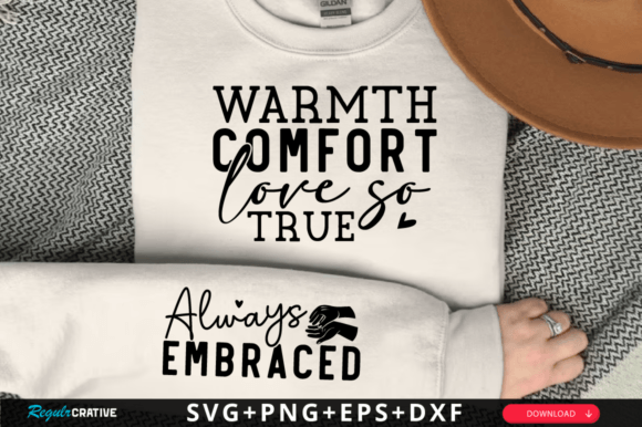 Always Embraced Sleeve SVG Design