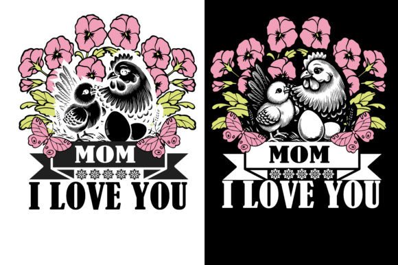 Chicken Mom and Baby Mother’s Day