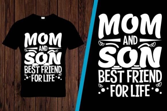 MOM and SON T-Shirt Design