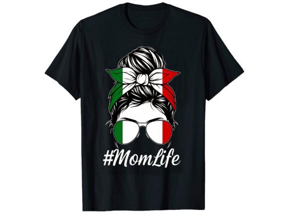 Mom Life T-Shirt Design