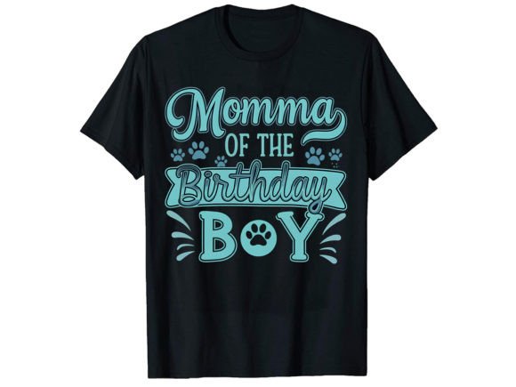 Momma of the Birthday T-Shirt Design