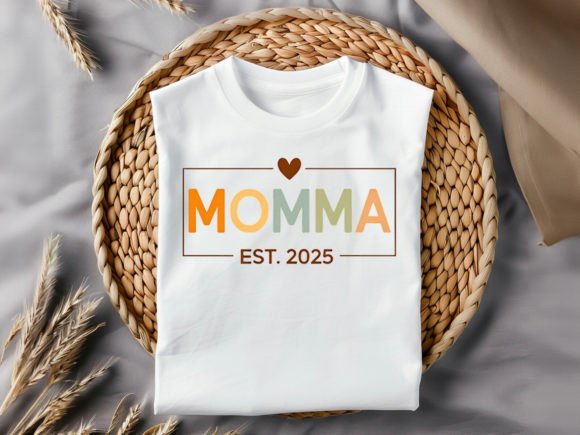 Momma T-Shirt Design: Warm, Simple, and Ready for Real Embroidery