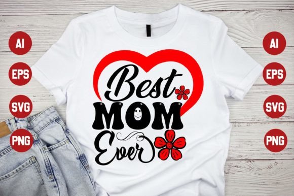 Mother’s Day Sublimation T-shirt Design