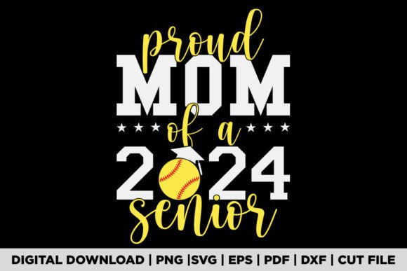 Proud Mom of a Senior 2024 T-Shirt