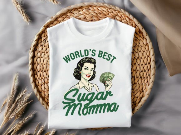 World’s Best Sugar Mamma T-Shirt Design
